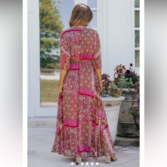 Boho Komono Sleeve Maxi - Picture 4 of 4